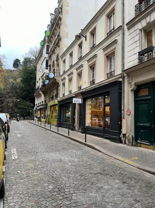 Montmartre Joli 2 Pieces Au Pied Du Sacre Coeur Apartman Párizs Kültér fotó