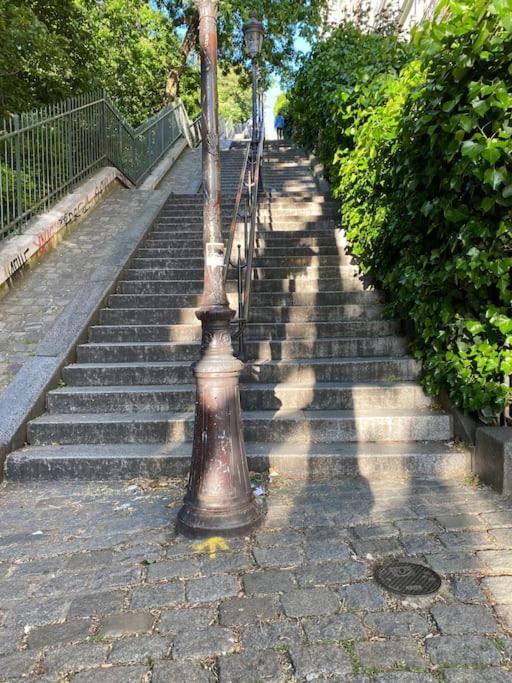 Montmartre Joli 2 Pieces Au Pied Du Sacre Coeur Apartman Párizs Kültér fotó