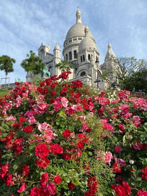 Montmartre Joli 2 Pieces Au Pied Du Sacre Coeur Apartman Párizs Kültér fotó